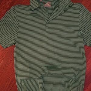 Under armour performance collard shirt small